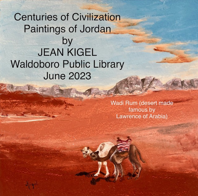Waldoboro library to exhibit Centuries of Civilization Paintings of