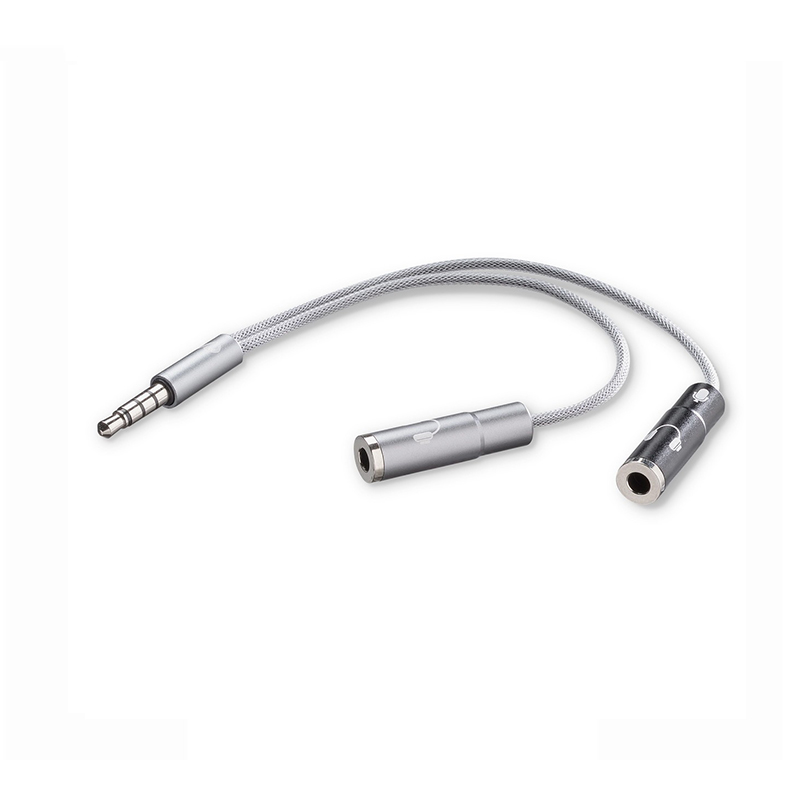 Audio Splitter Grey 3,5mm Penbox Shop