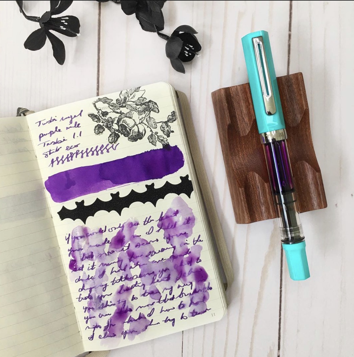 Battle of the Purple Fountain Pen Inks Not Your Typical Fountain Pen