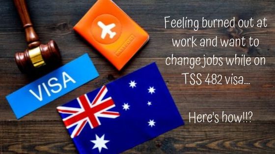 TSS 482 Visa… Want to Change Jobs…? Let Us Show You How... Pendragon