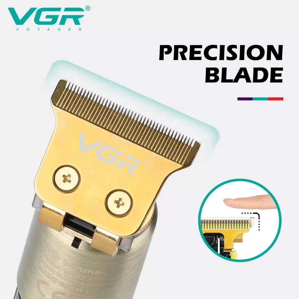 VGR V-073 Professional Hair Trimmer With LED Display - Penguin.com.bd