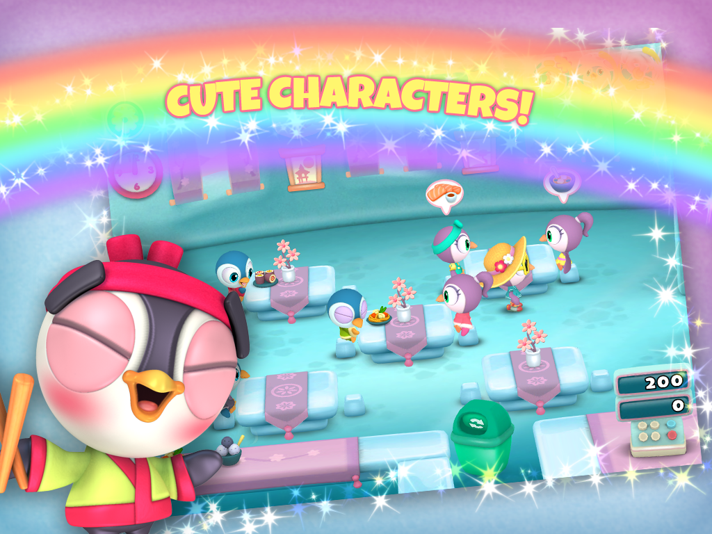 Download Penguin Diner 3D for iOS or Android