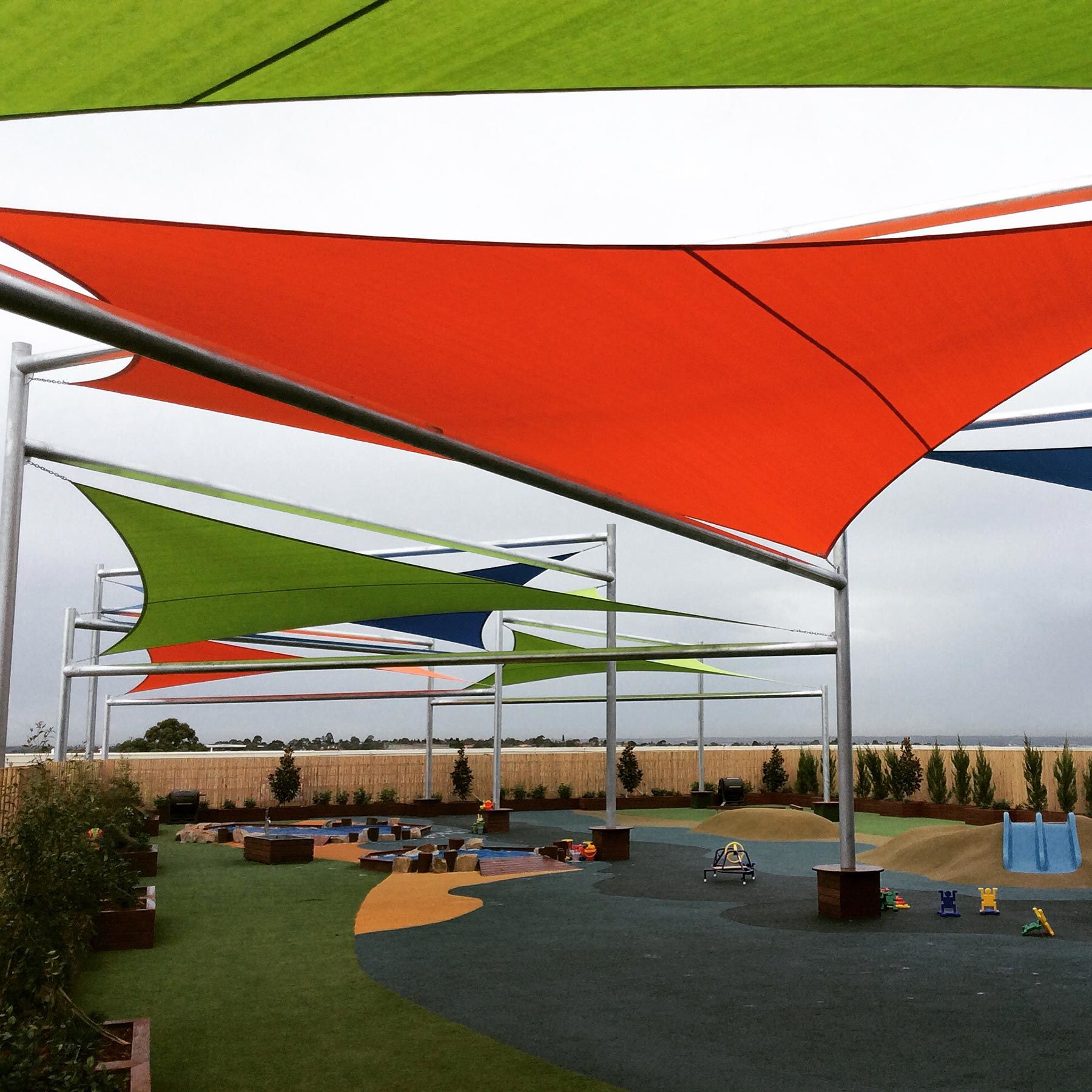 School & Childcare Shade Sails Designed & Installed Peninsula Shade Sails