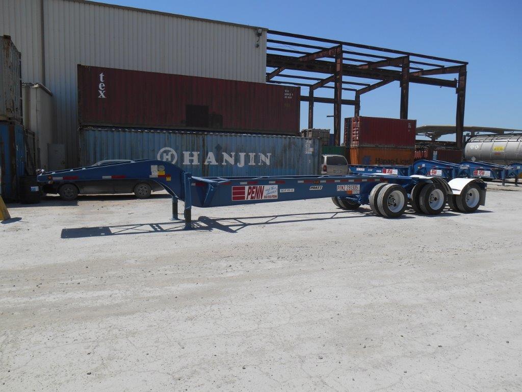 Dropframe Chassis Leasing ISO Tank Chassis Penn Lease