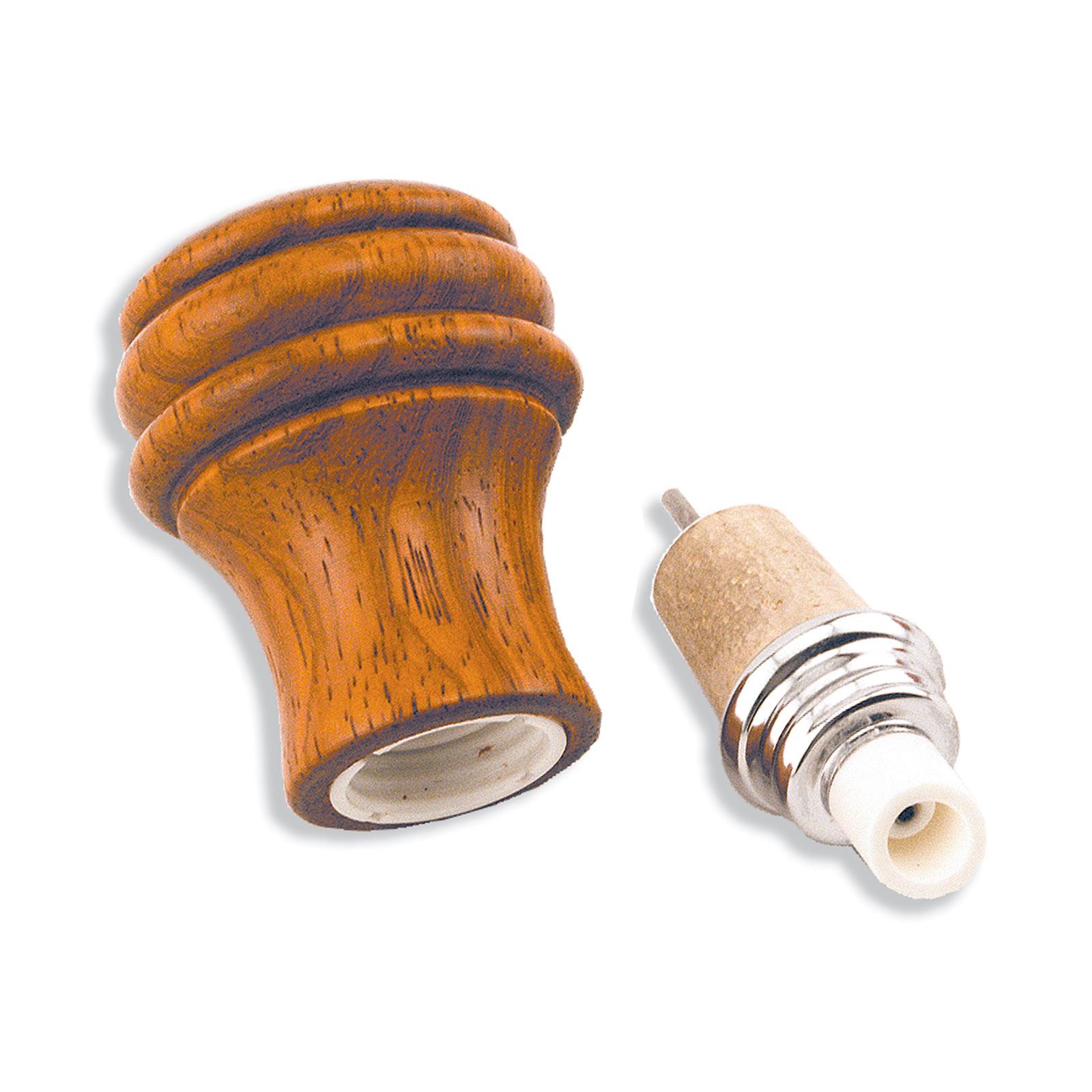 Bottle Stopper with Pouring Spout and Cork Seal at Penn State Industries