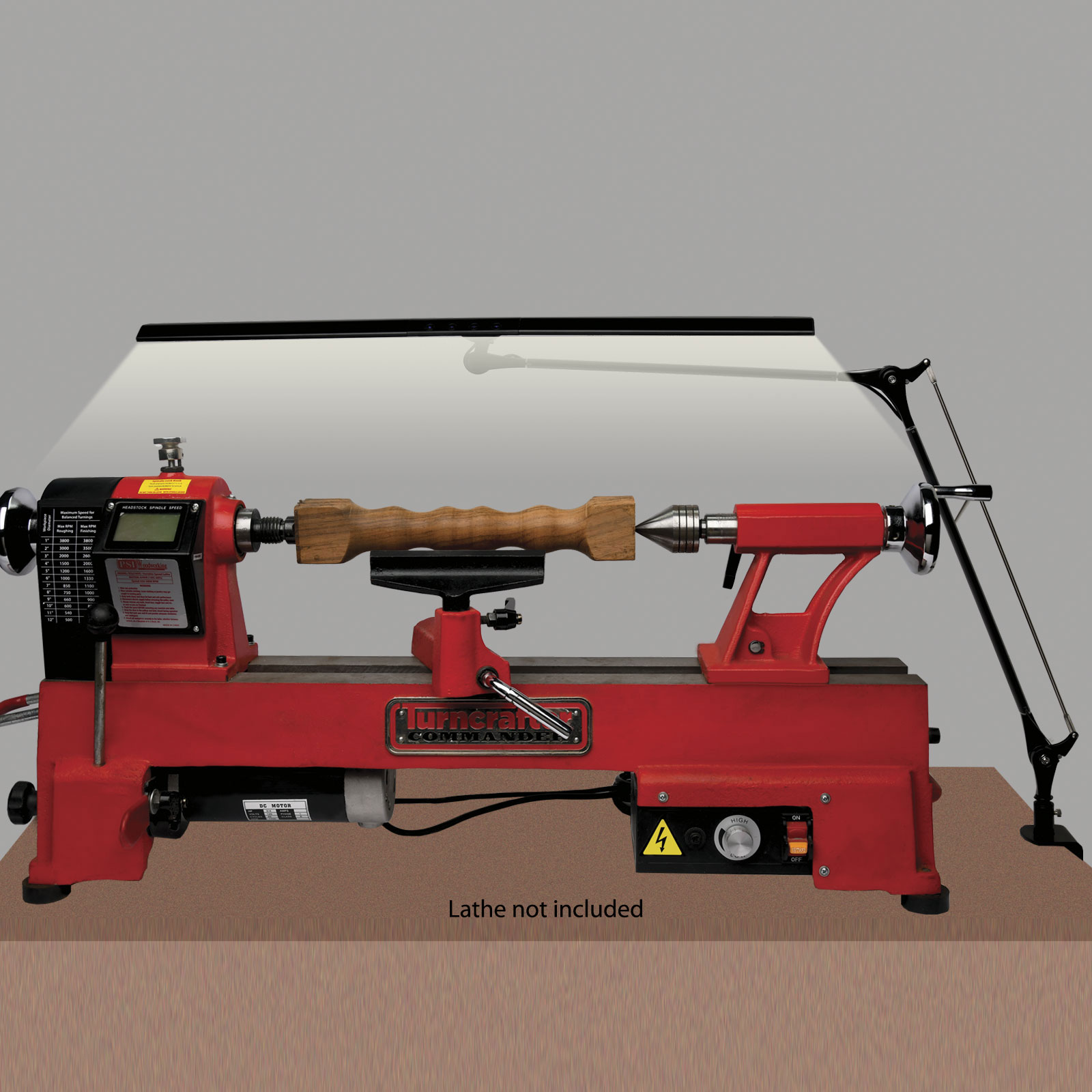 24in. Wide LED Lathe Light at Penn State Industries