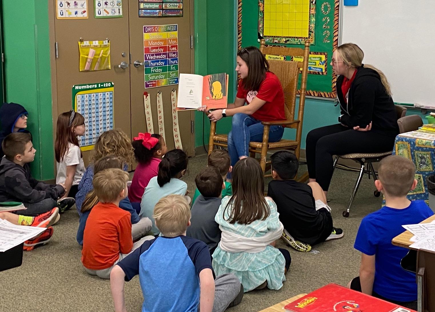 PennTrafford Students “Read Across America” PennTrafford School
