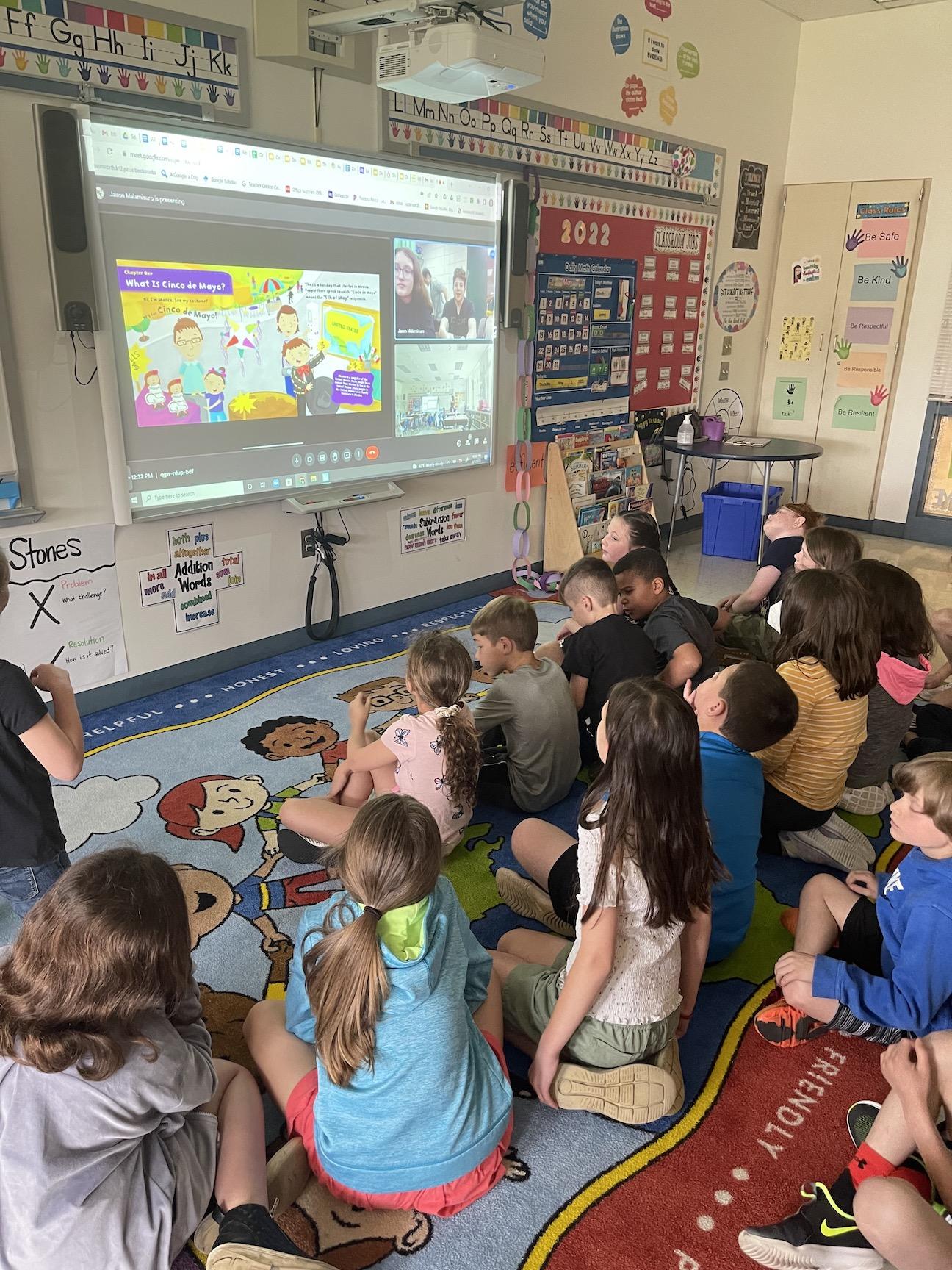 Students Teach Cinco de Mayo Lessons PennTrafford School District