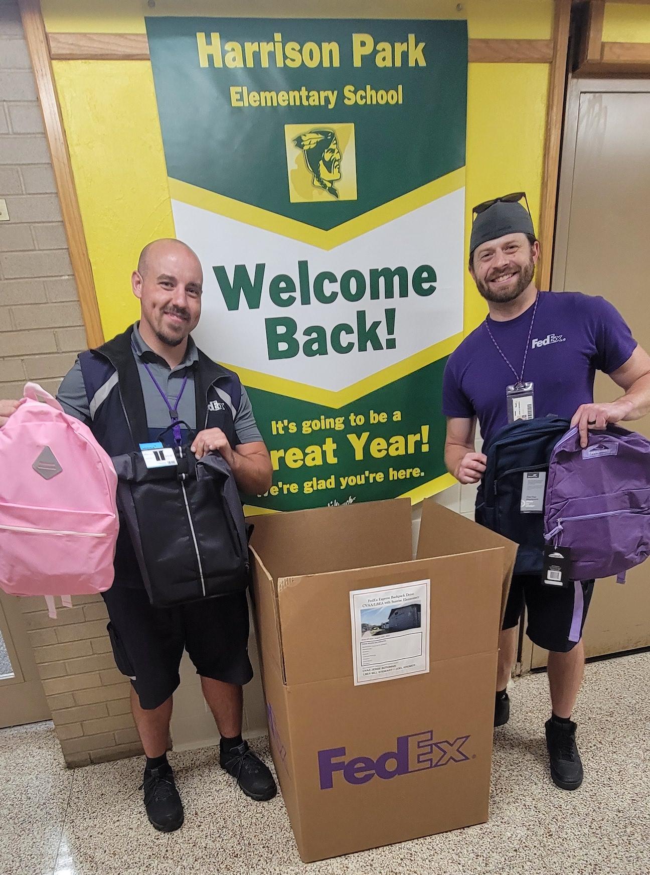 Backpack Program Receives Donations PennTrafford School District