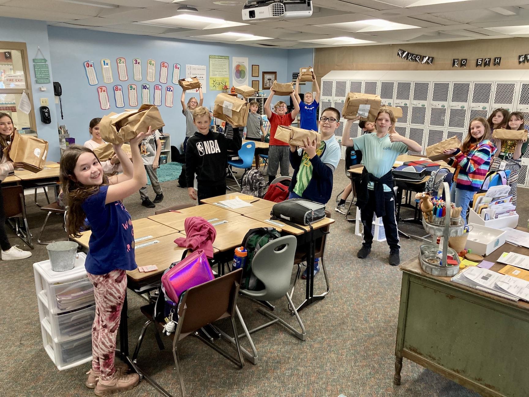 Sunrise Students Receive 40,000 in Books PennTrafford School District