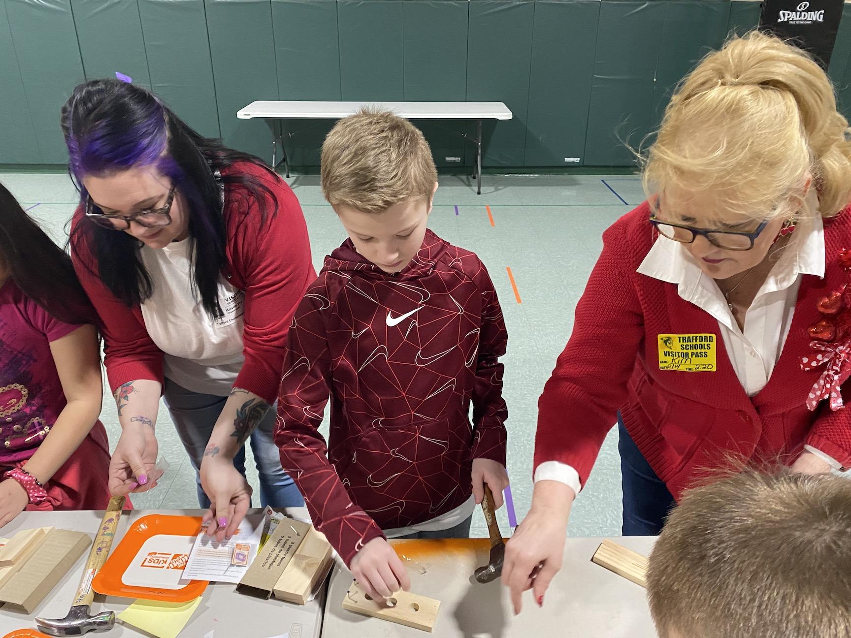 Students Enjoy Guest Lesson from Home Depot PennTrafford School District