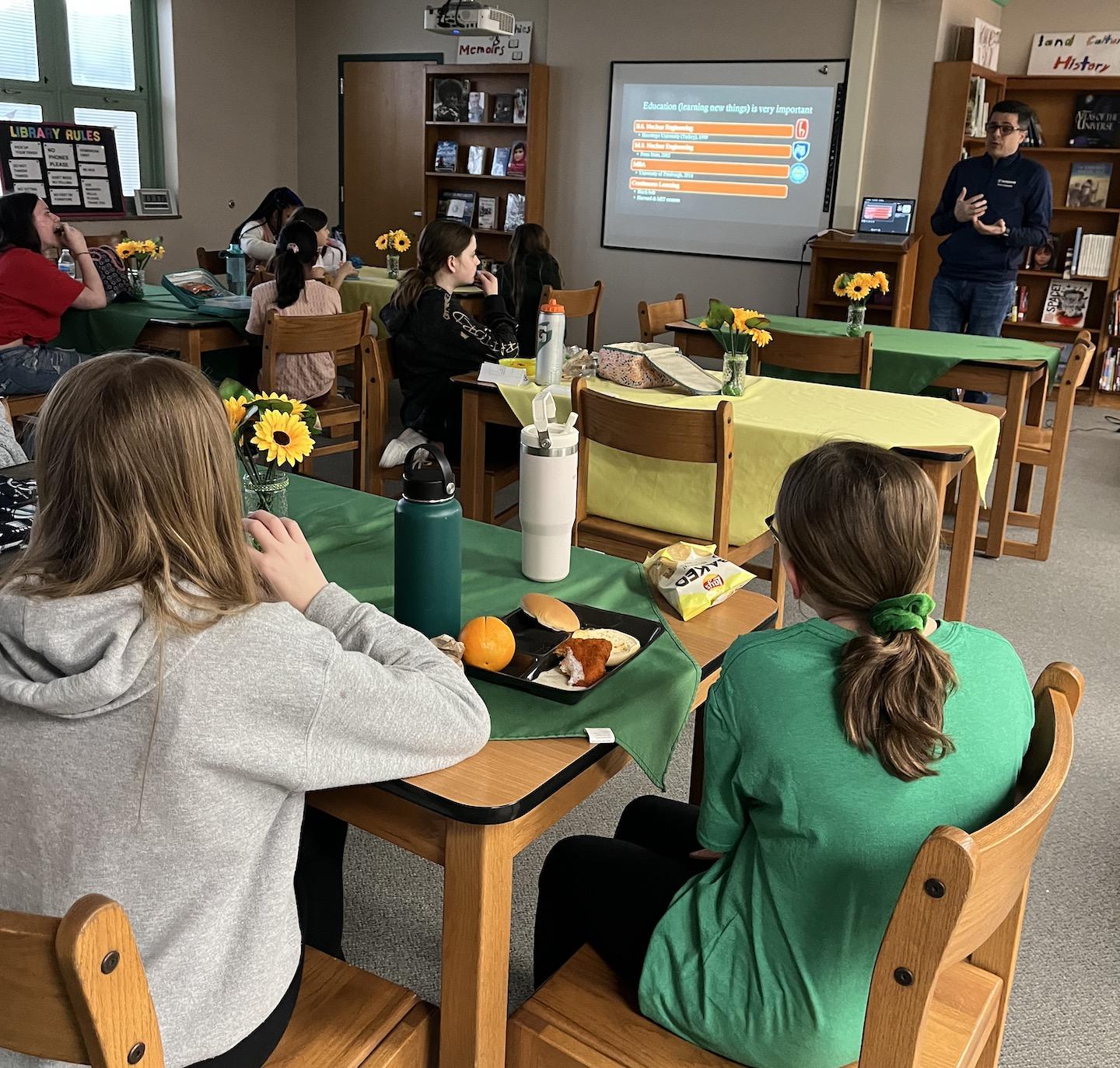 Trafford Middle School Hosts “Career Café” PennTrafford School District
