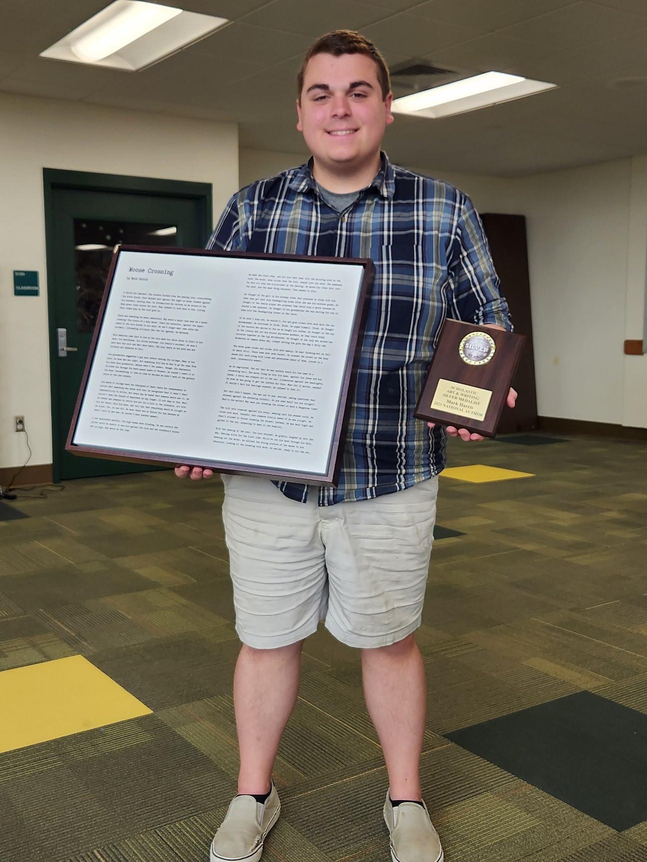 Harris Earns National Silver Medal for Writing PennTrafford School