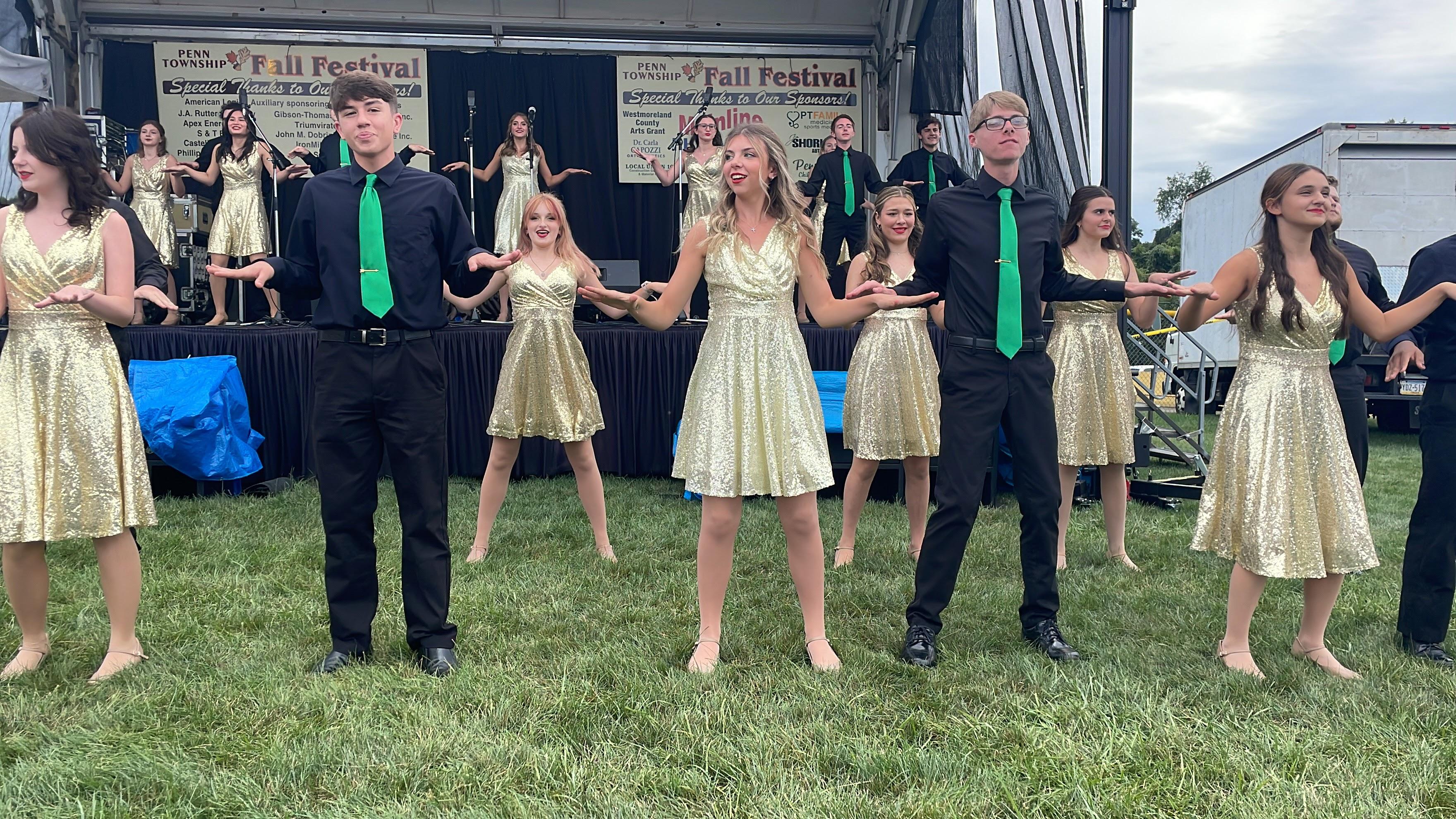 Choir Performs at Fall Festival PennTrafford School District