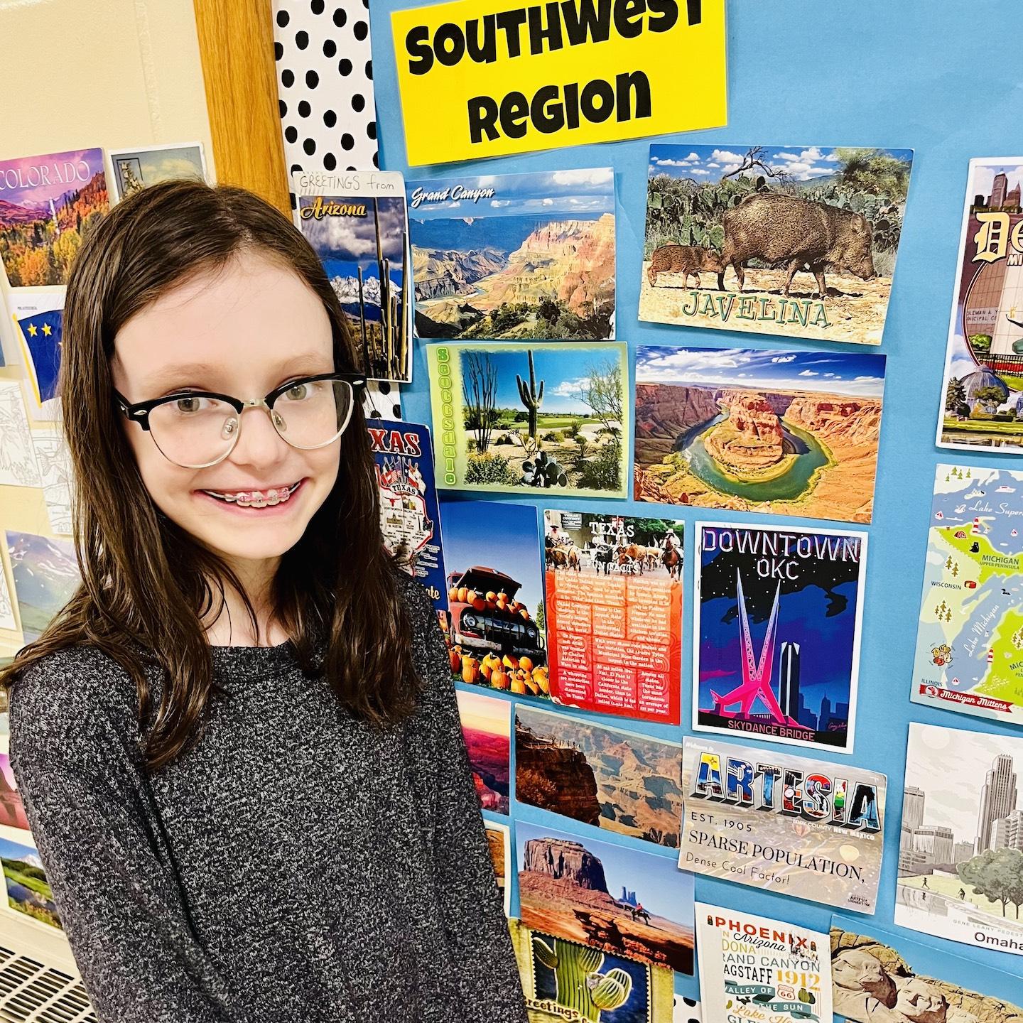 Students Complete Postcard Project PennTrafford School District