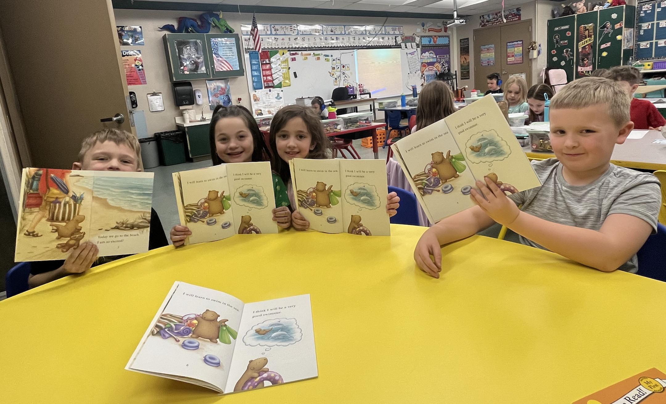 New Books Delight Students PennTrafford School District