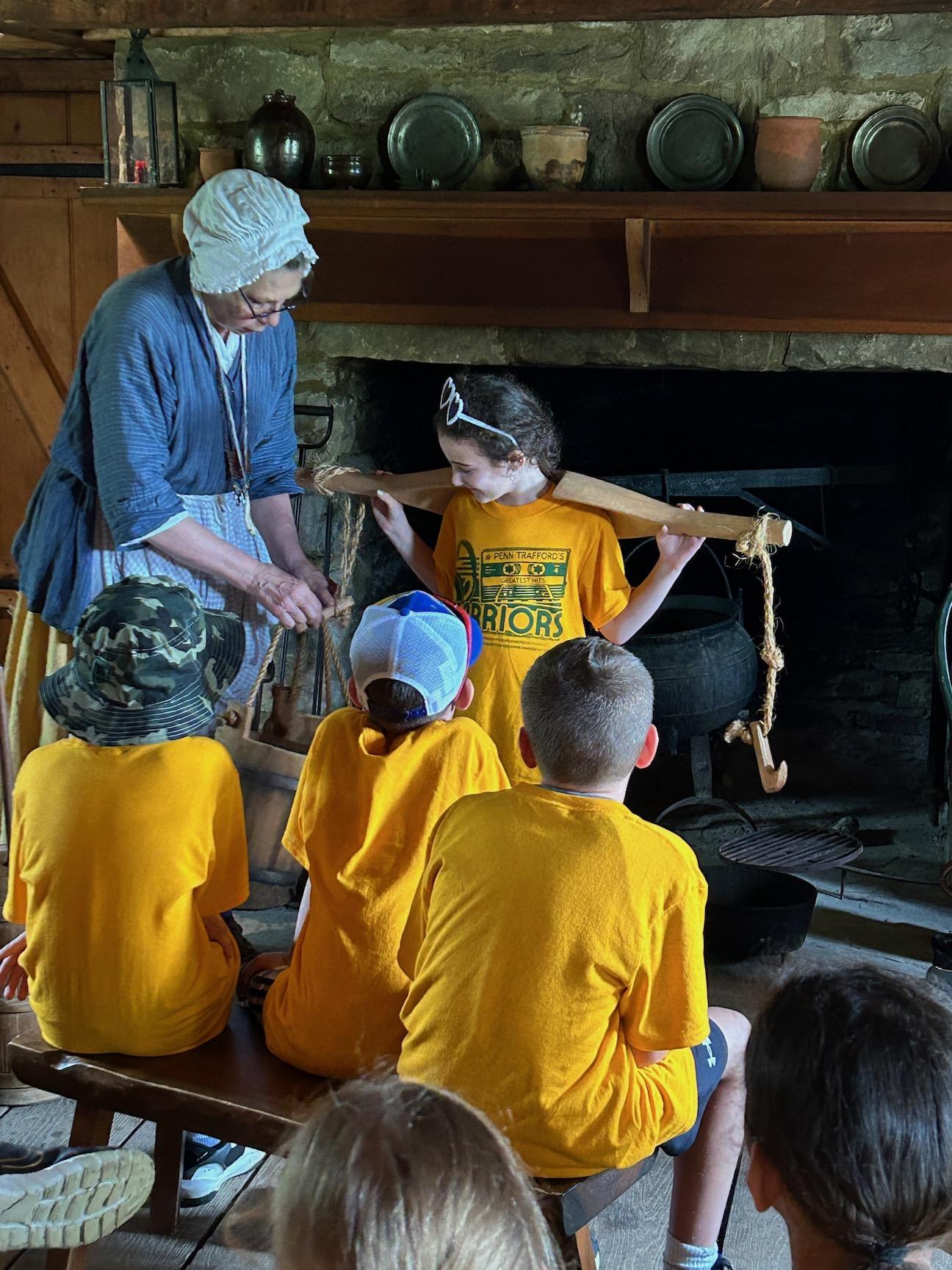 Students Visit Historic Hanna’s Town PennTrafford School District
