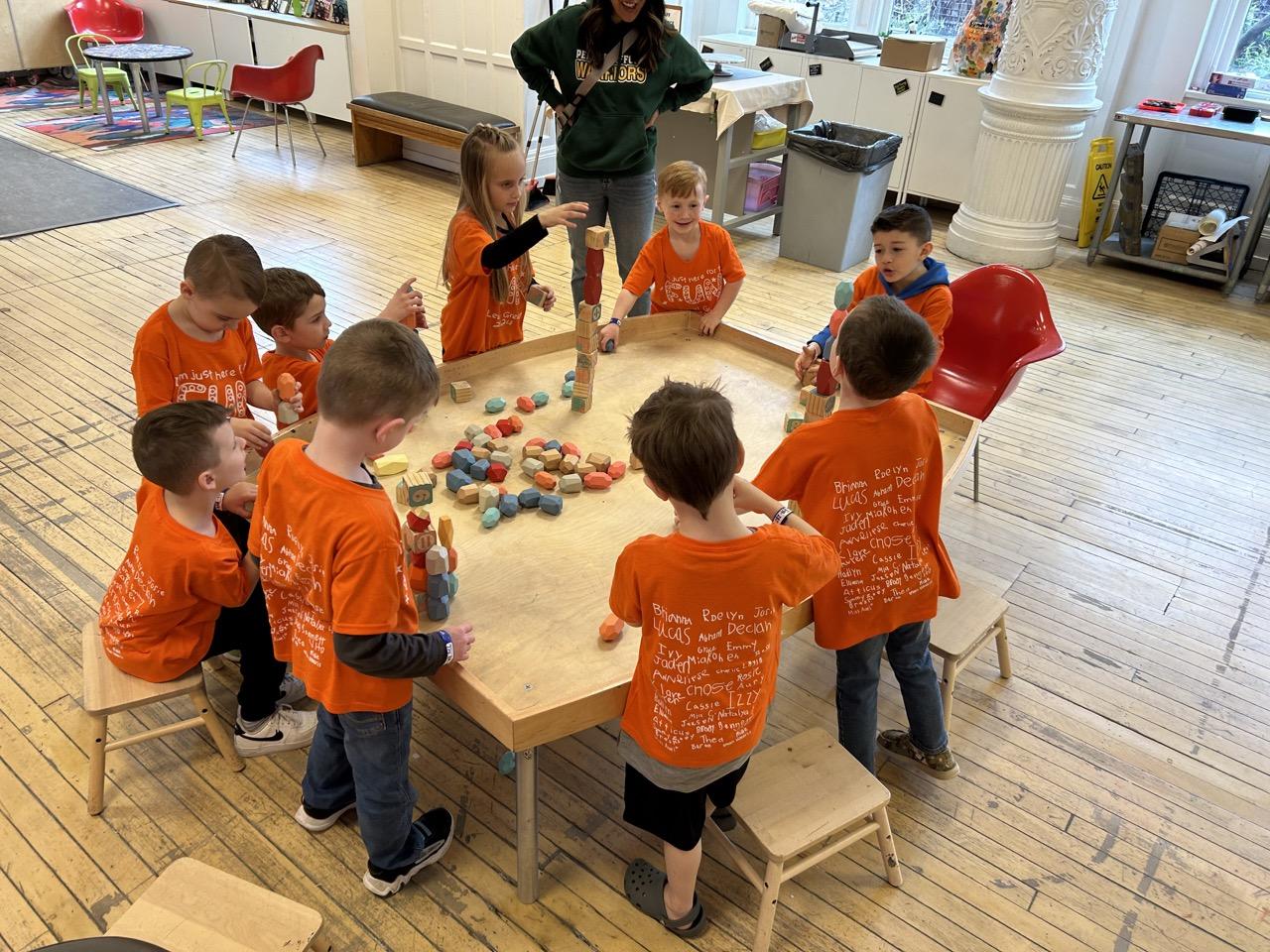 Children’s Museum Entertains Kindergarteners PennTrafford School