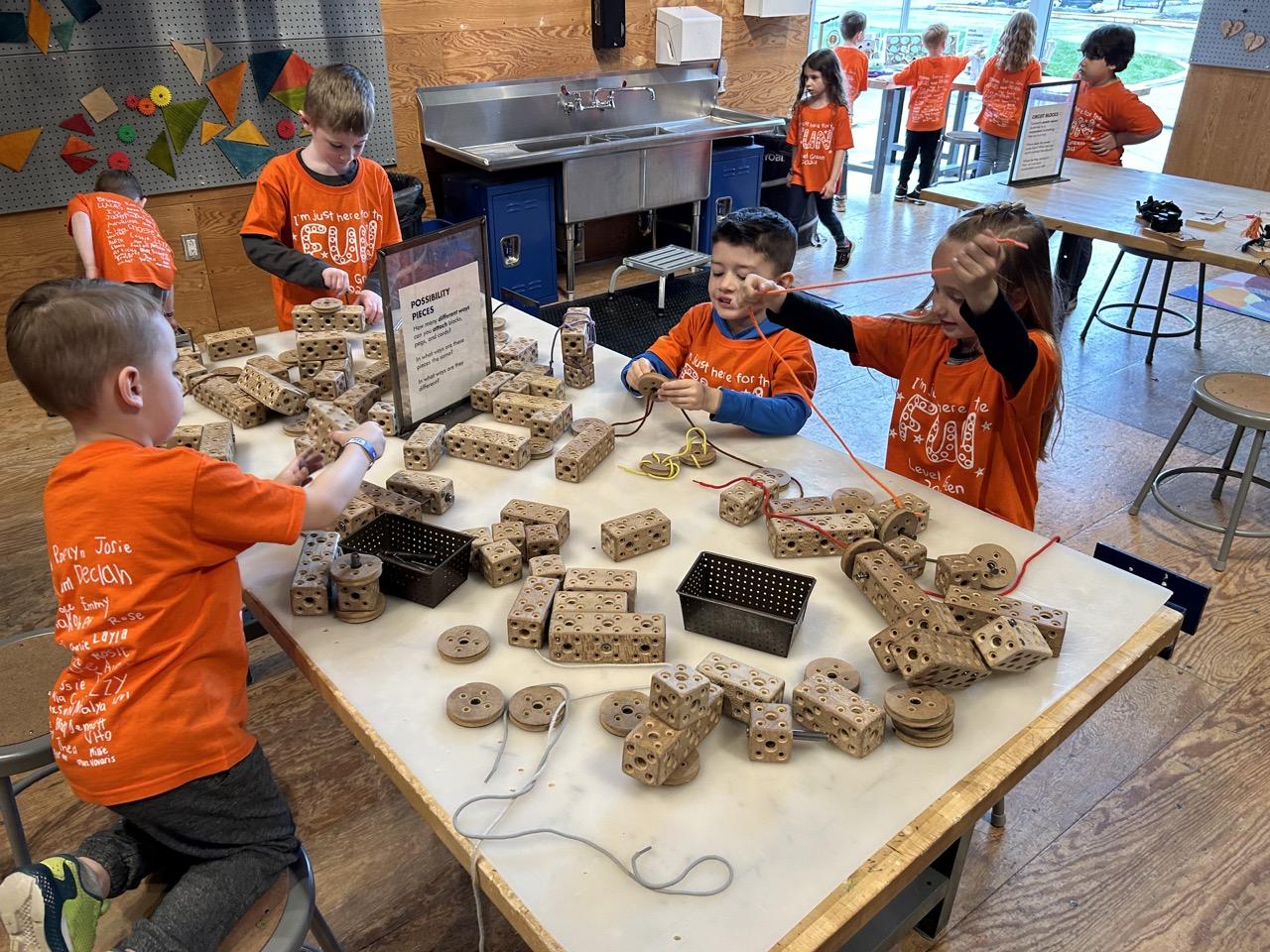 Children’s Museum Entertains Kindergarteners PennTrafford School