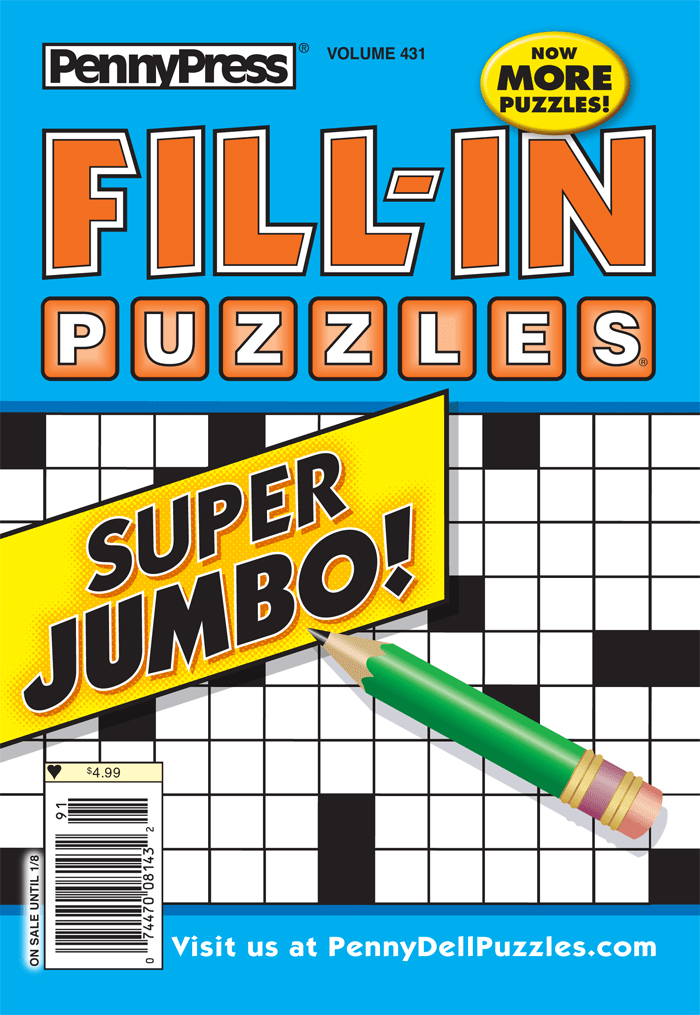 FillIns Archives Penny Dell Puzzles