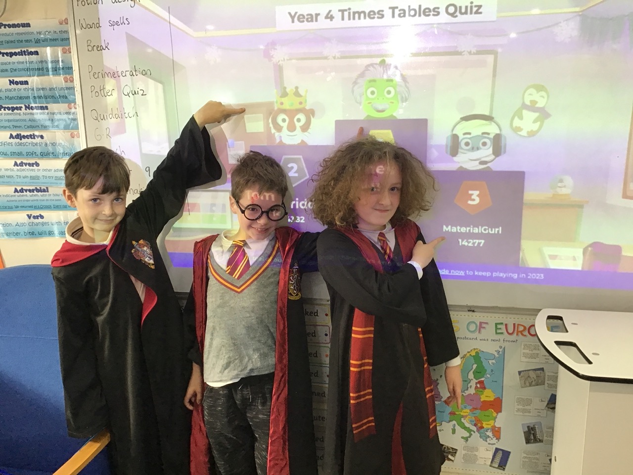 Year 4 Go to Hogwarts! Penpol Primary School