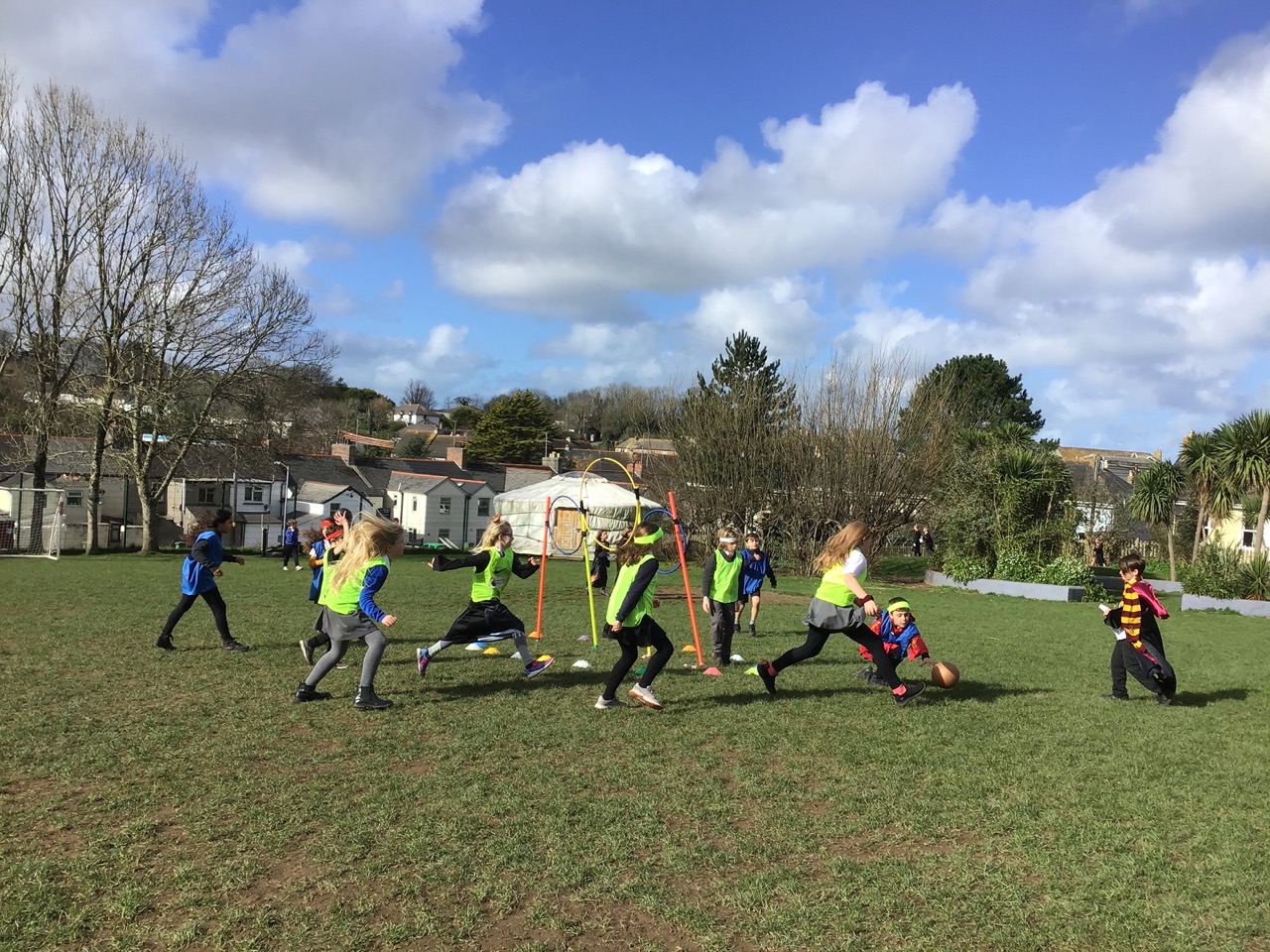 Year 4 Go to Hogwarts! Penpol Primary School