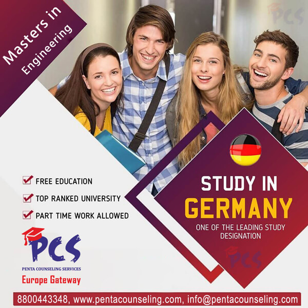 Masters Engineering Study in Germany Europe Vadodara Ahmedabad Visa