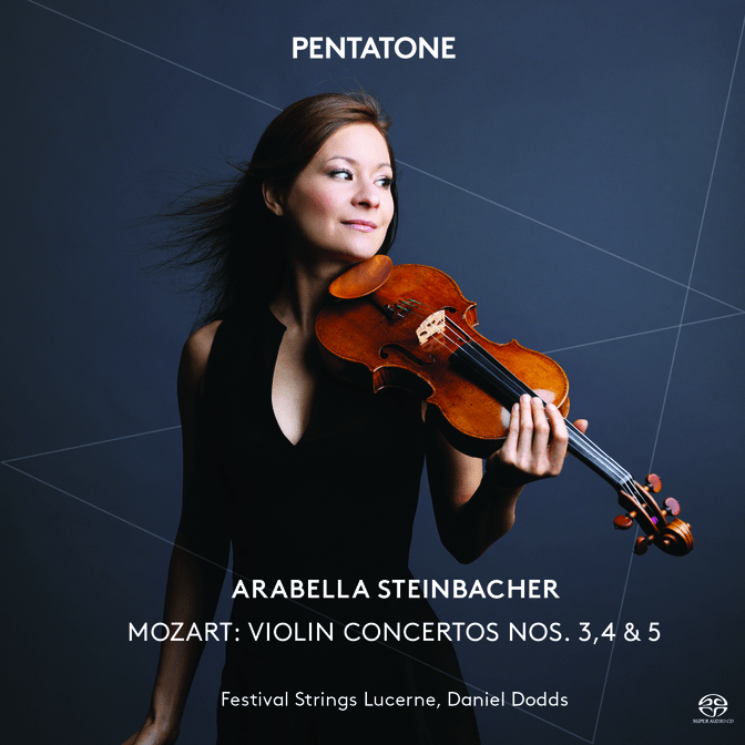 Mozart Violin Concertos Nos. 3, 4 & 5 Pentatone