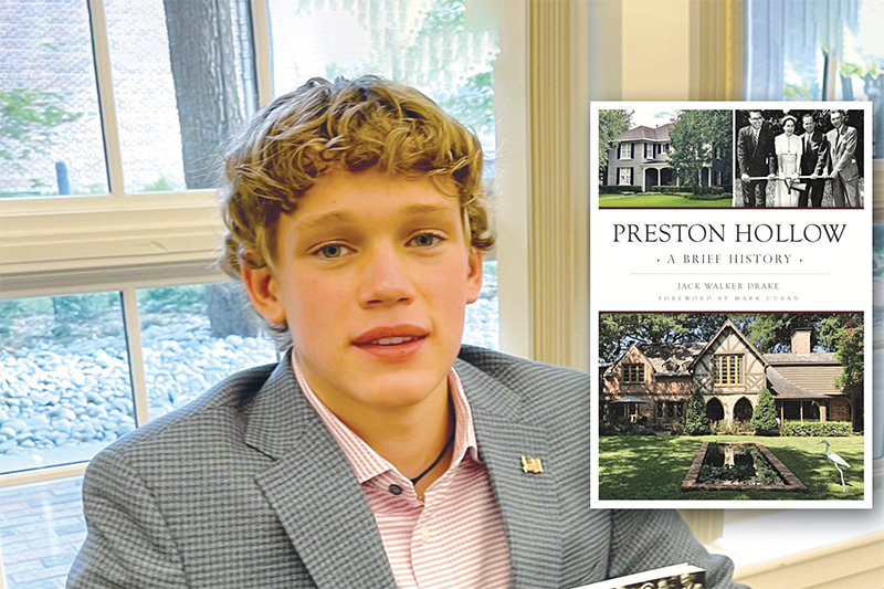 Teen Authors Book on Preston Hollow History People Newspapers