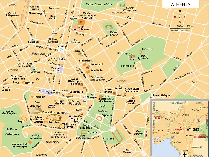 Athènes Plan De La Ville 2 jours à Athènes! PepetteEnVadrouille