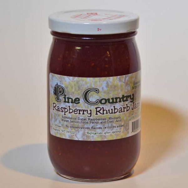 Pine Country Raspberry Rhubarb Jam Pepin Country Stop