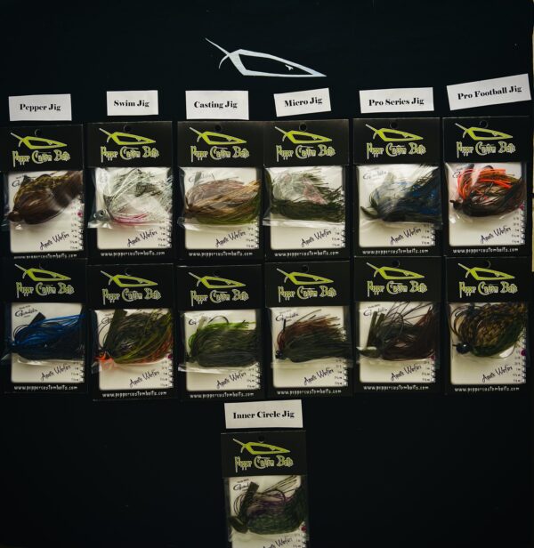 Jig Pack Pepper Custom Baits