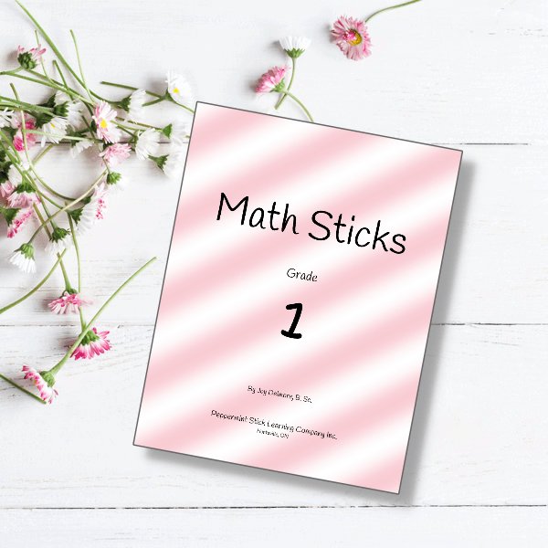 Math Sticks 1 (ebook) Peppermint Stick Learning Company Inc.