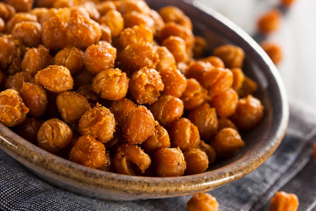 Super Spicy Roasted Chickpeas PepperScale