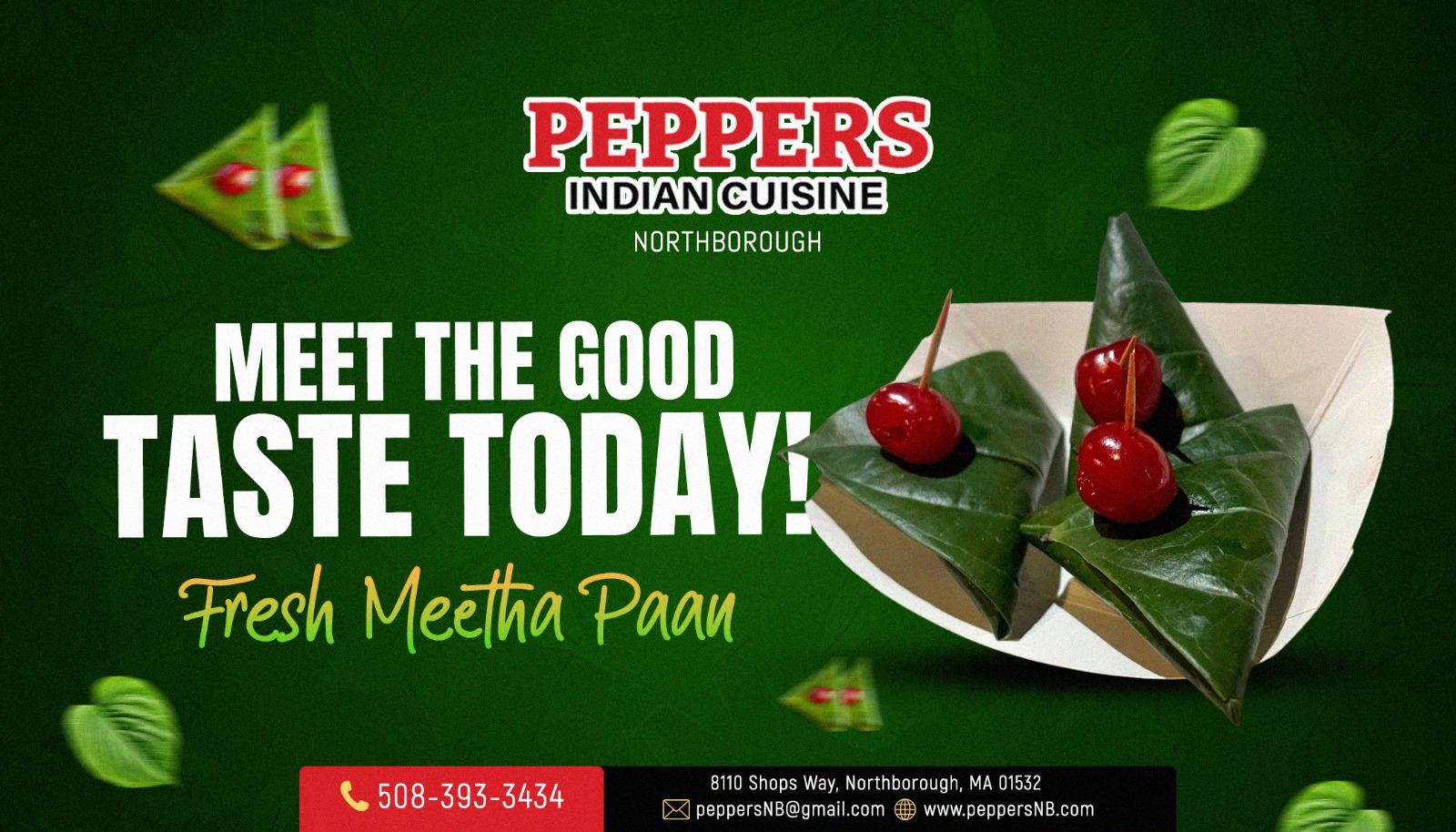 Best Indian Restaurant in Northborough, MA Peppers Indian Cuisine