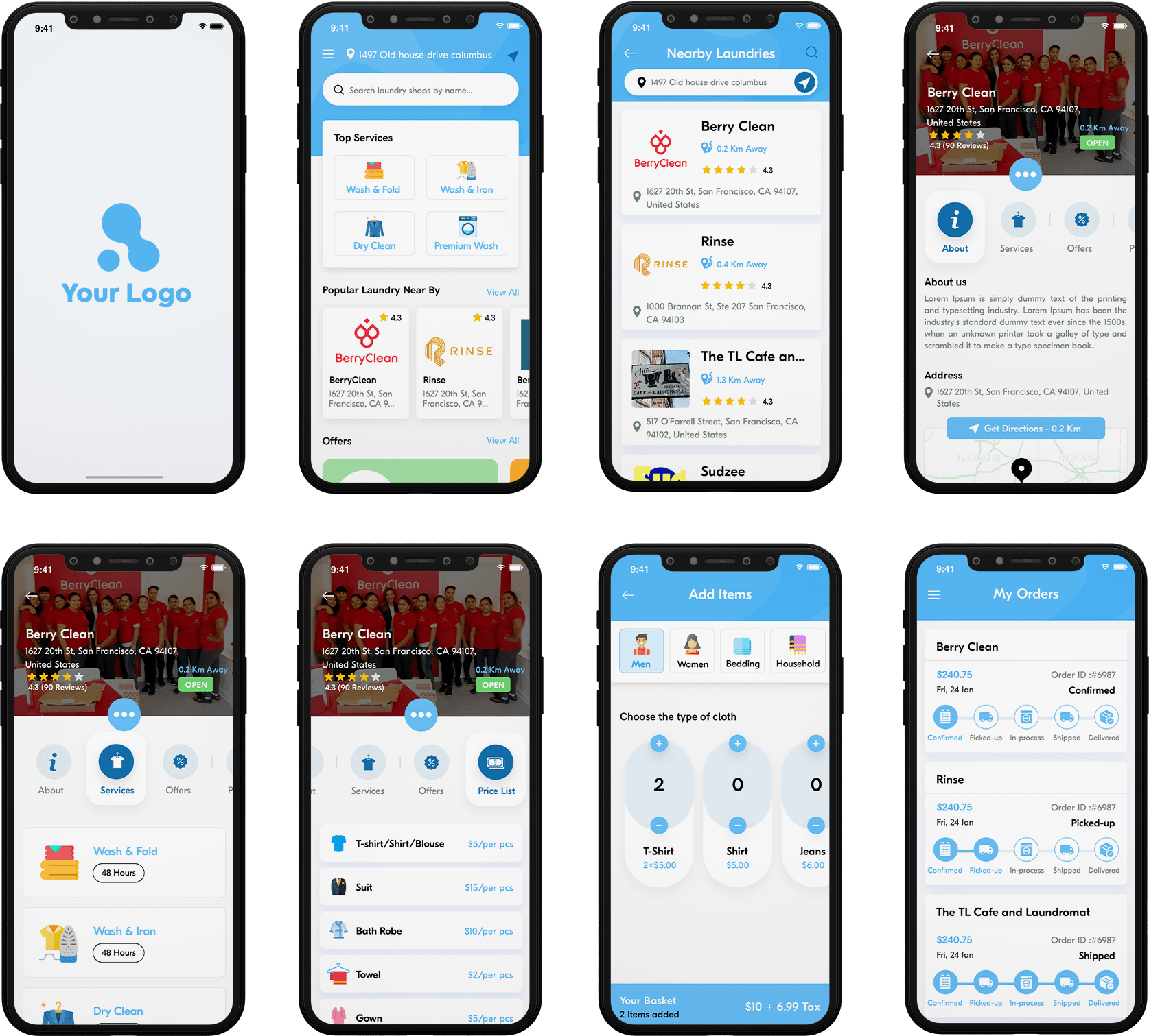 On Demand Laundry App Development Company, Uber for Laundry