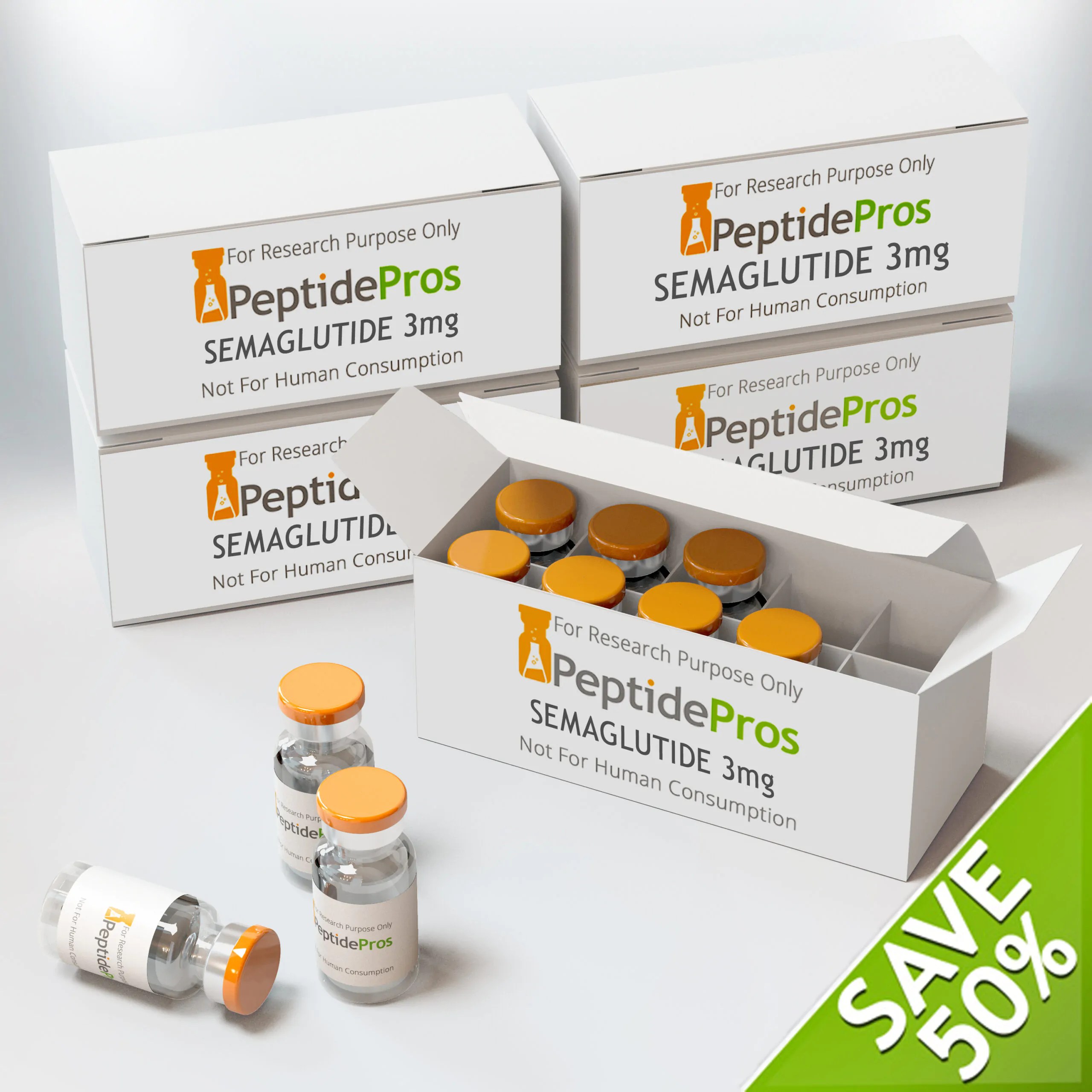 Buy Semaglutide with 50 from Peptide Pros