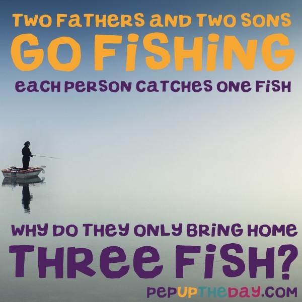 Two Fathers And Two Sons Riddle