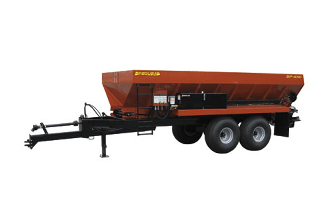 SP500 Litter Poultry Spreader AG Products Pequea Machine