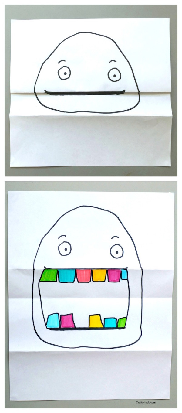Dibujos graciosos para hacer con los niños Pequeocio