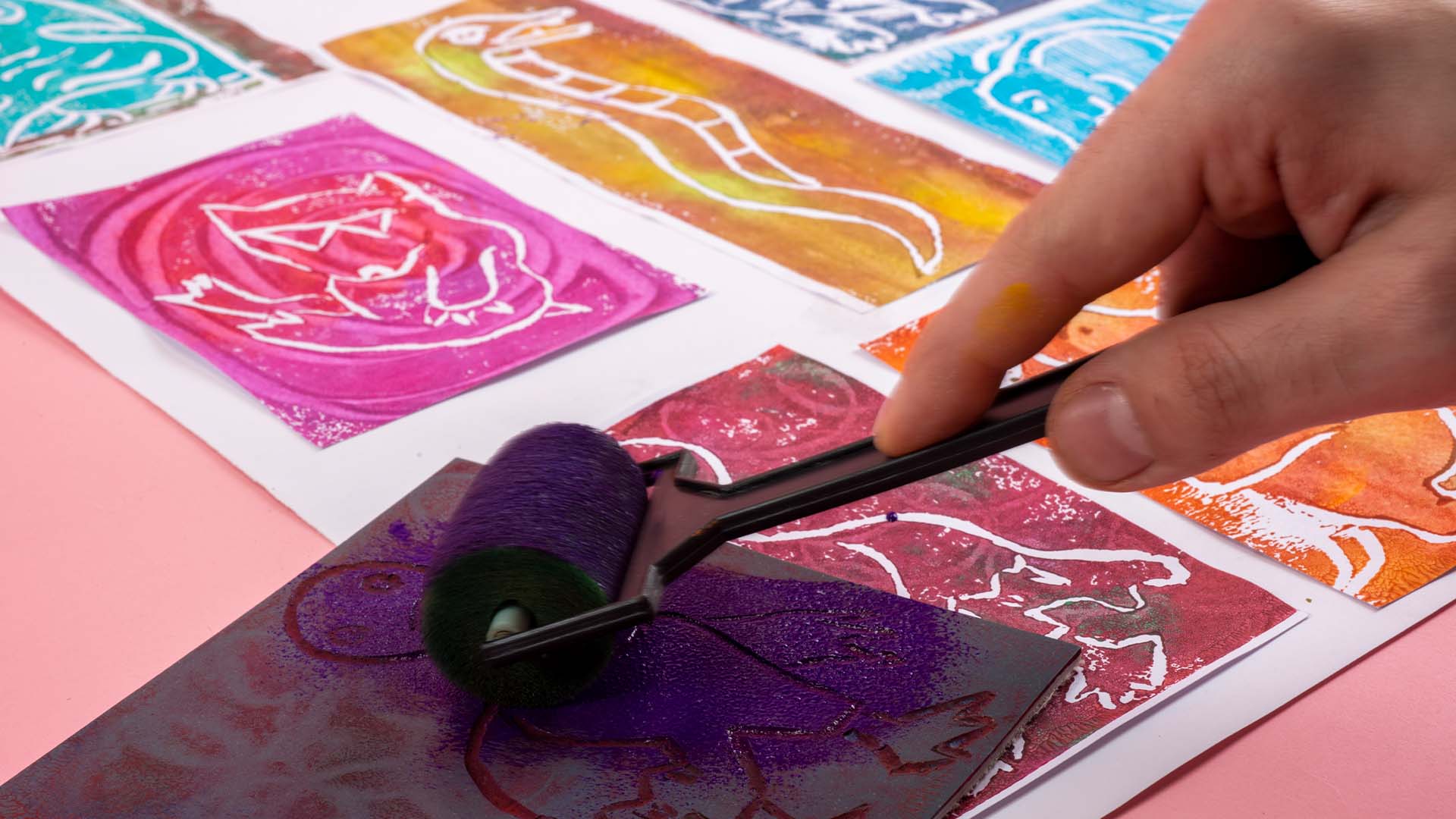 Pera Museum Colors of Nature Lino Printing