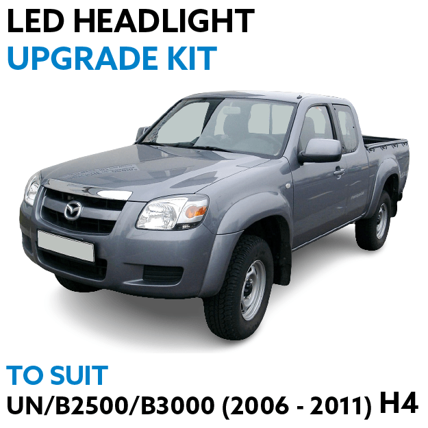 Headlight Upgrade Kit for Mazda BT50 To Suit UN/B2500/B3000 (20062011)