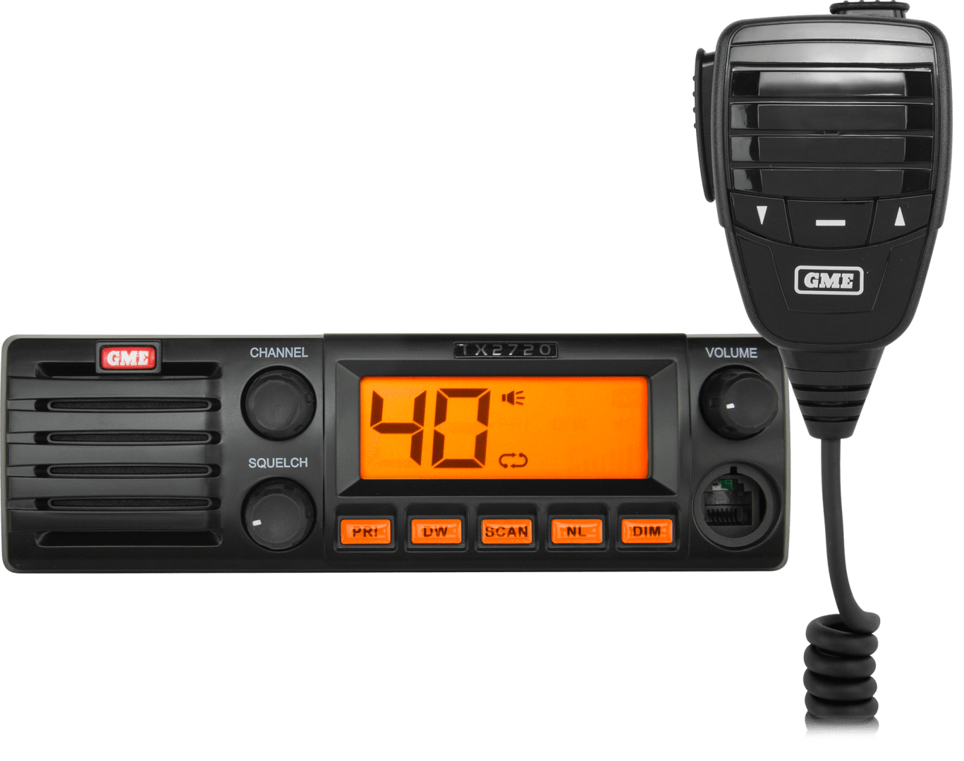 GME 27MHz DIN Mount CB Radio