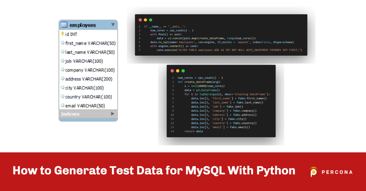 How to Generate Test Data for MySQL With Python