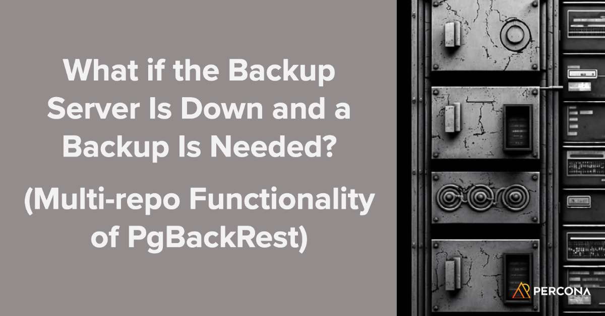 What if the Backup Server Is Down and a Backup Is Needed? (Multirepo