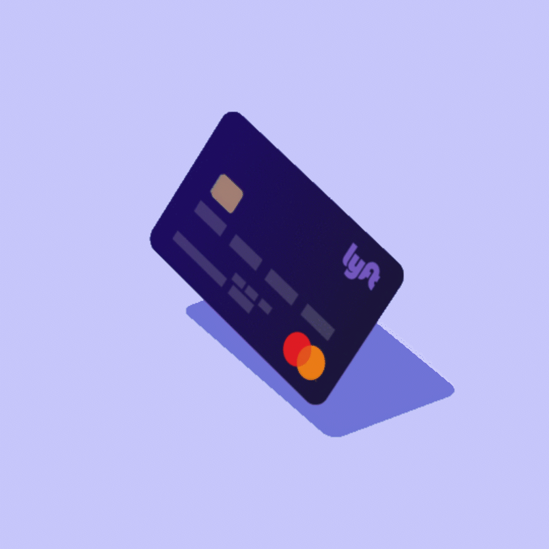 Lyft Direct Debit Card Percy Batalier