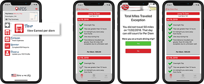 PDP For Drivers Per Diem Plus