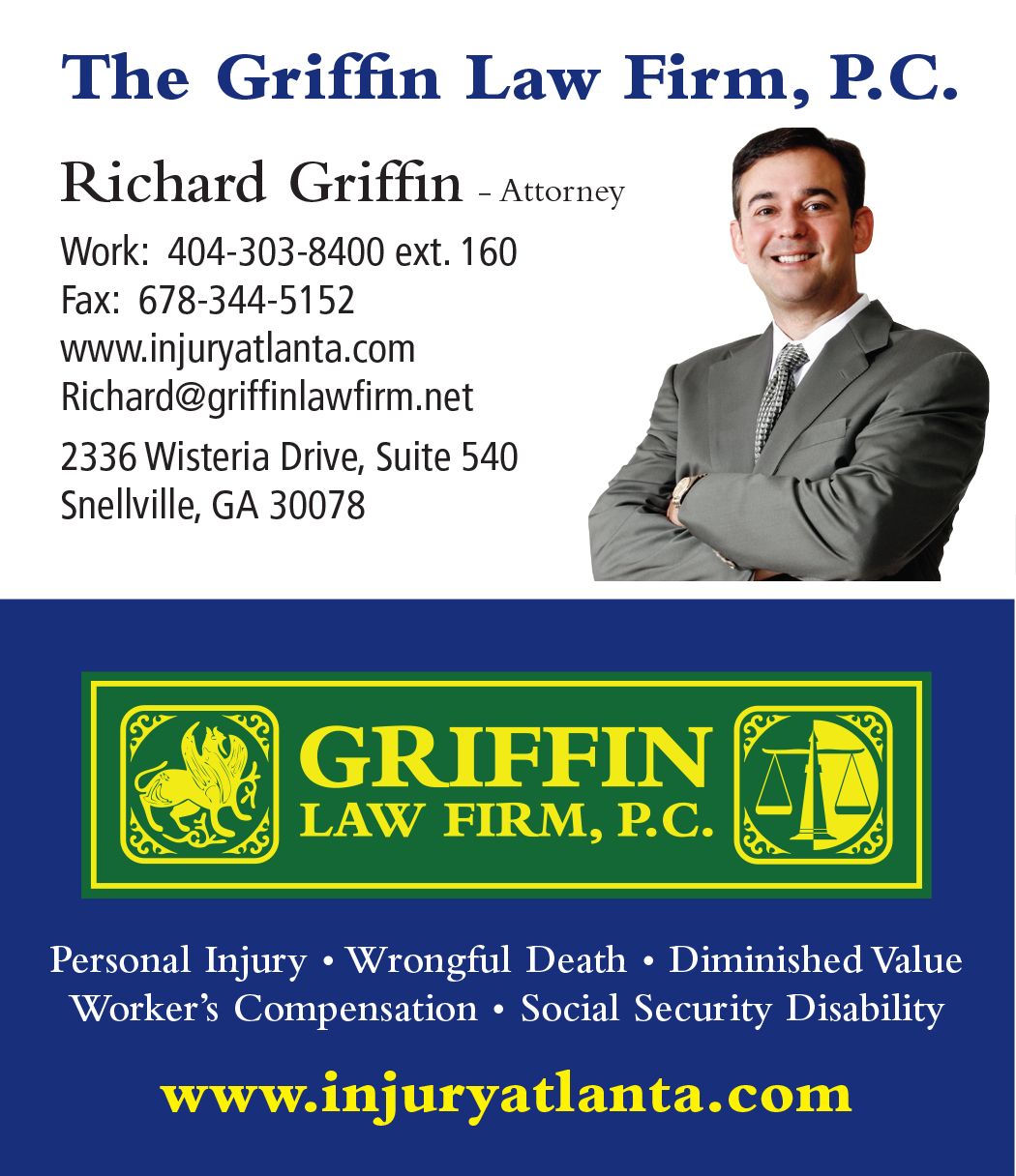 Design and printing services for snellville Griffin Law Firm