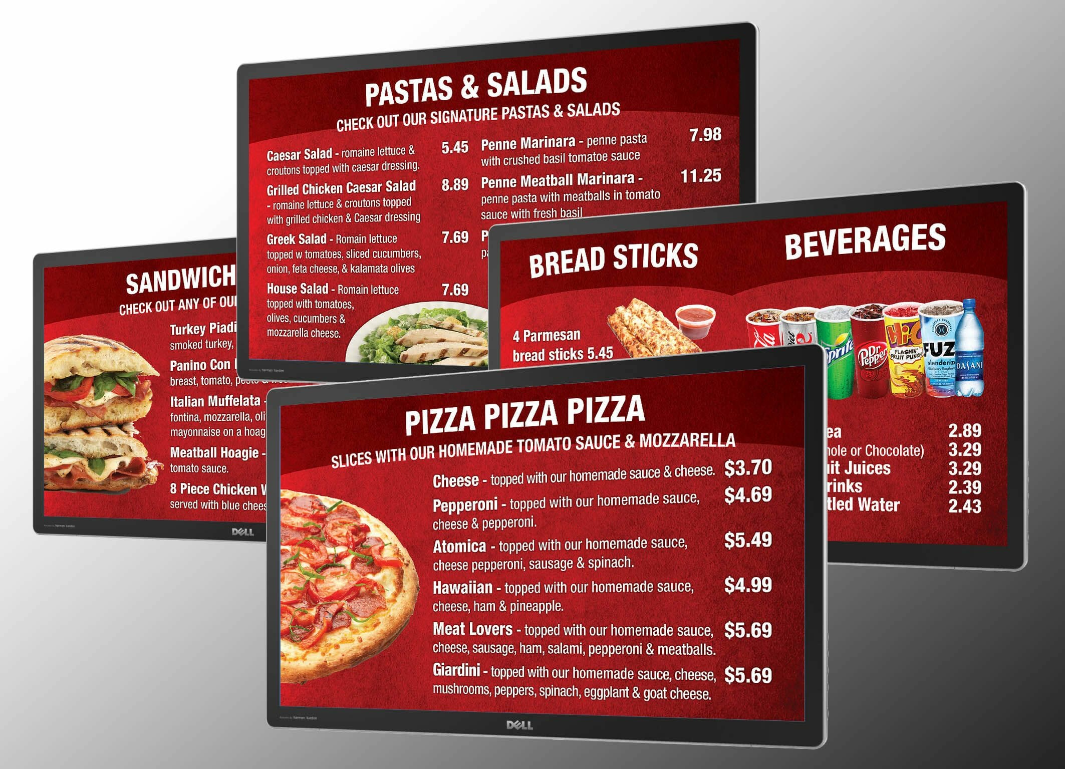 Digital Menu Board Signage