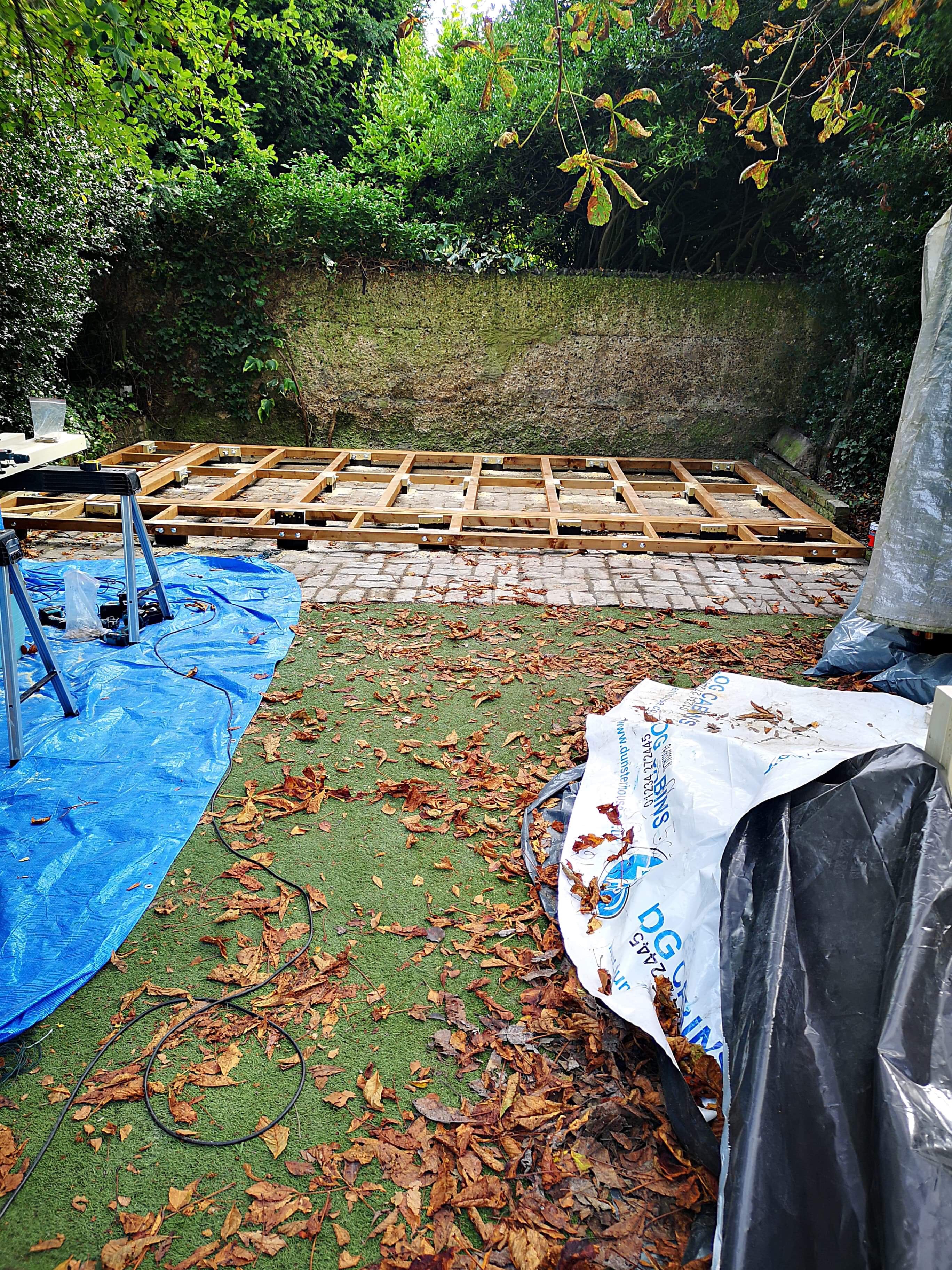 Bespoke garden office Wimbledon Wilton Crescent Perfect Square